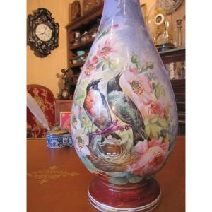 Importante paire de vases
