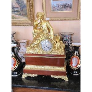 Importante pendule  ,époque Restauration