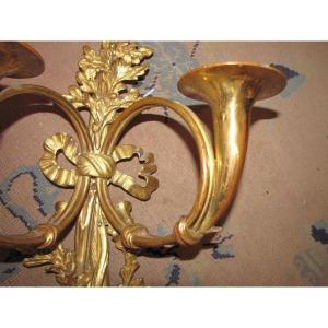 Grande applique de chasse