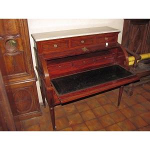 Mahogany Cylinder Desk
