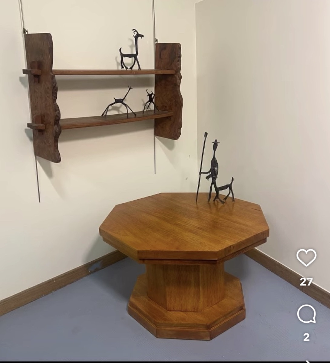 Exotic Wood Coffee Table-photo-4