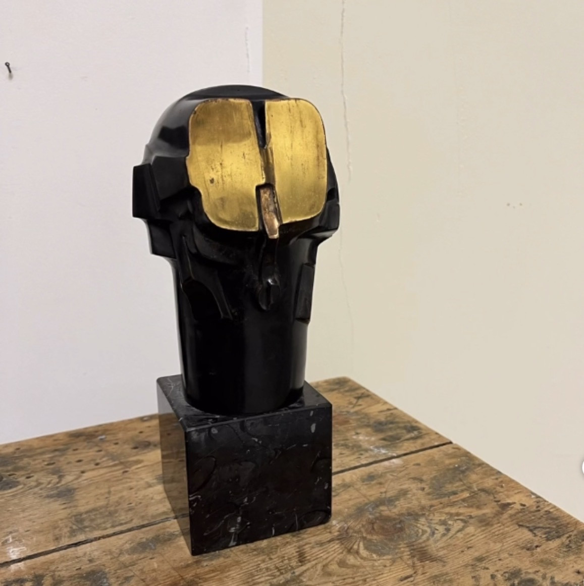 Bronze à deux patines.Anonyme.