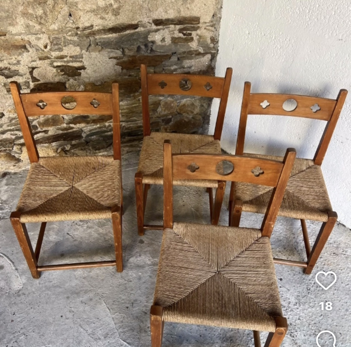 4 Scandinavian Chairs-photo-3