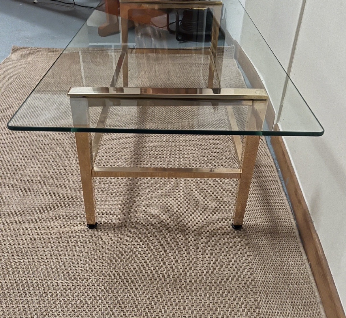 Table basse des années 50-photo-3