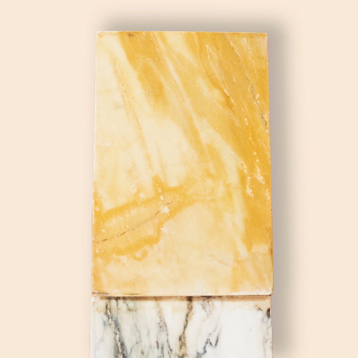 Pair Of Columns And Pair Of Marble Pilasters Art Deco Period-photo-4