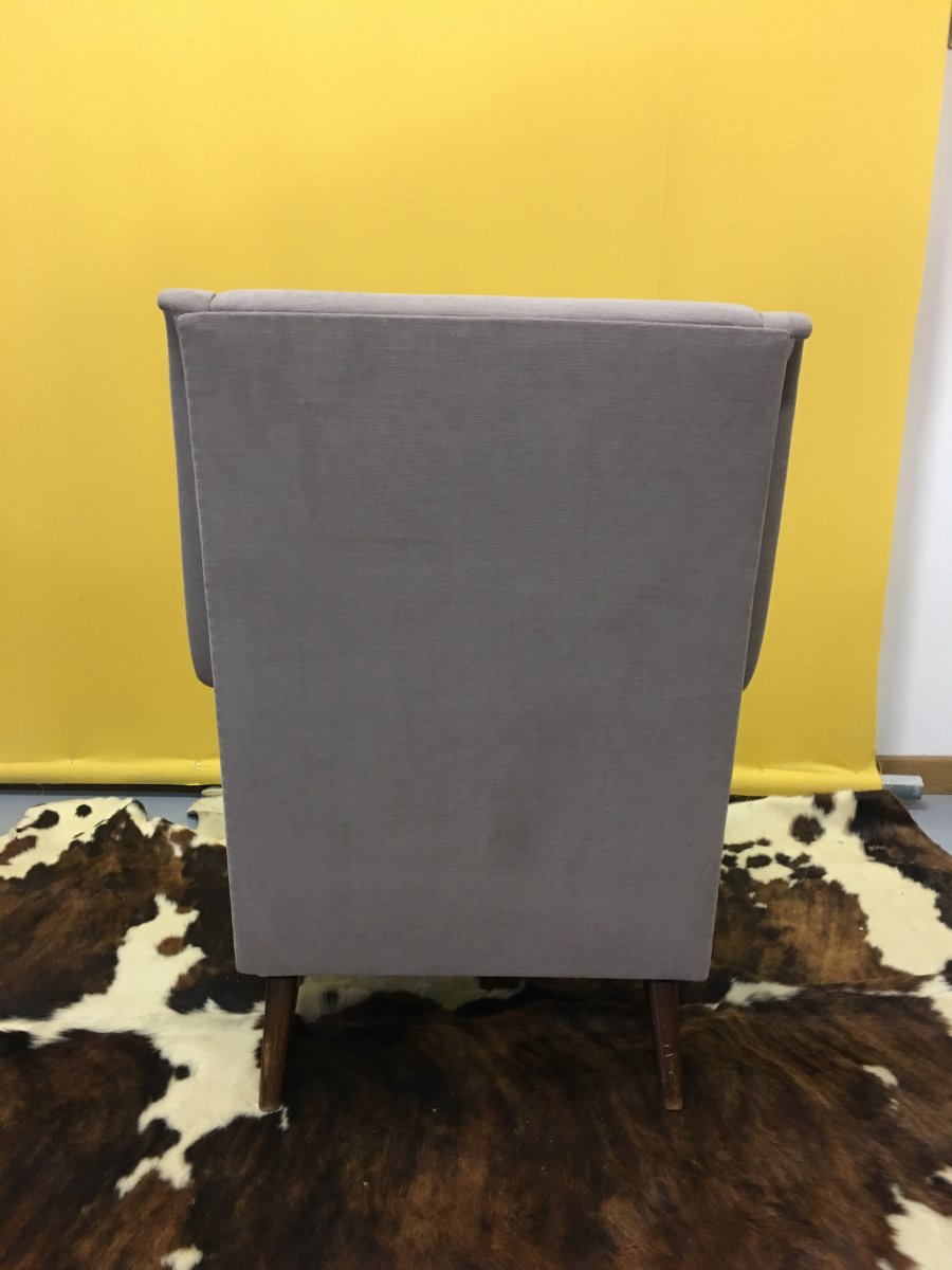 Paire De Fauteuils Italiens Des Années 1960-photo-1