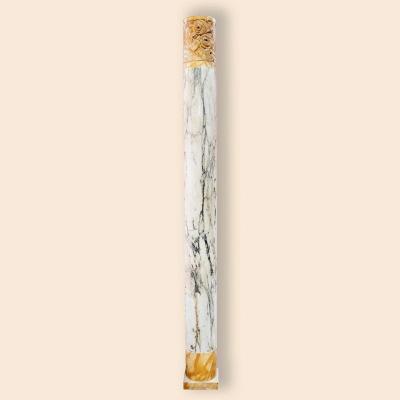 Paire De Colonnes Et Paire De Pilastres En Marbre Période Art Déco