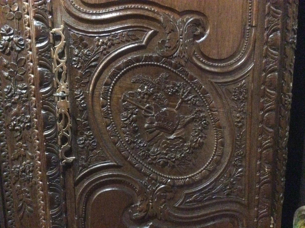Jolie Armoire Fecampoise 19 Eme-photo-1