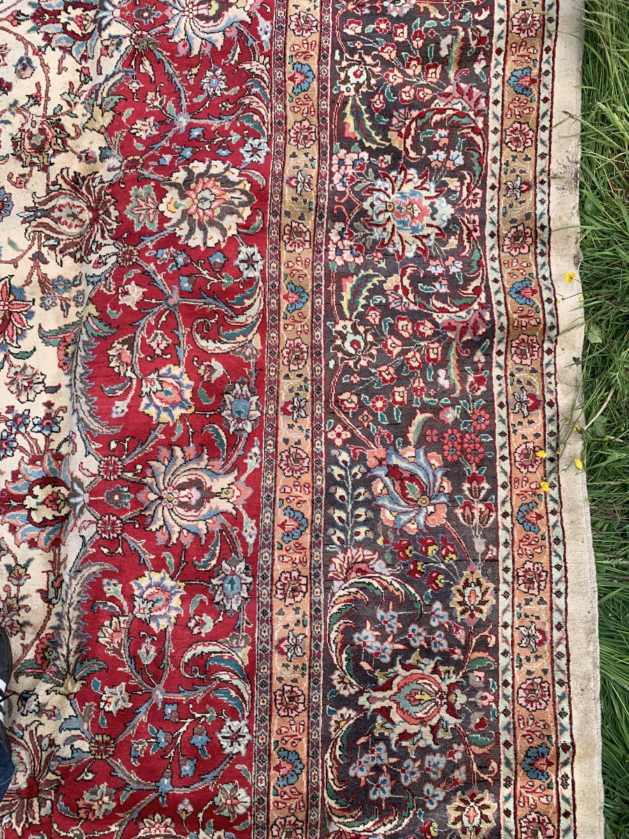 Oriental Rug, Iranian, Tebriz Region, 540 By 430 Cm-photo-1