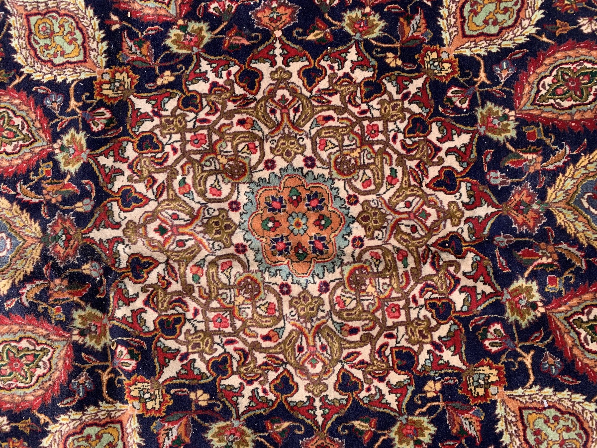 Important tapis iranien, Région de Tebriz. 515 x 350 cm-photo-2