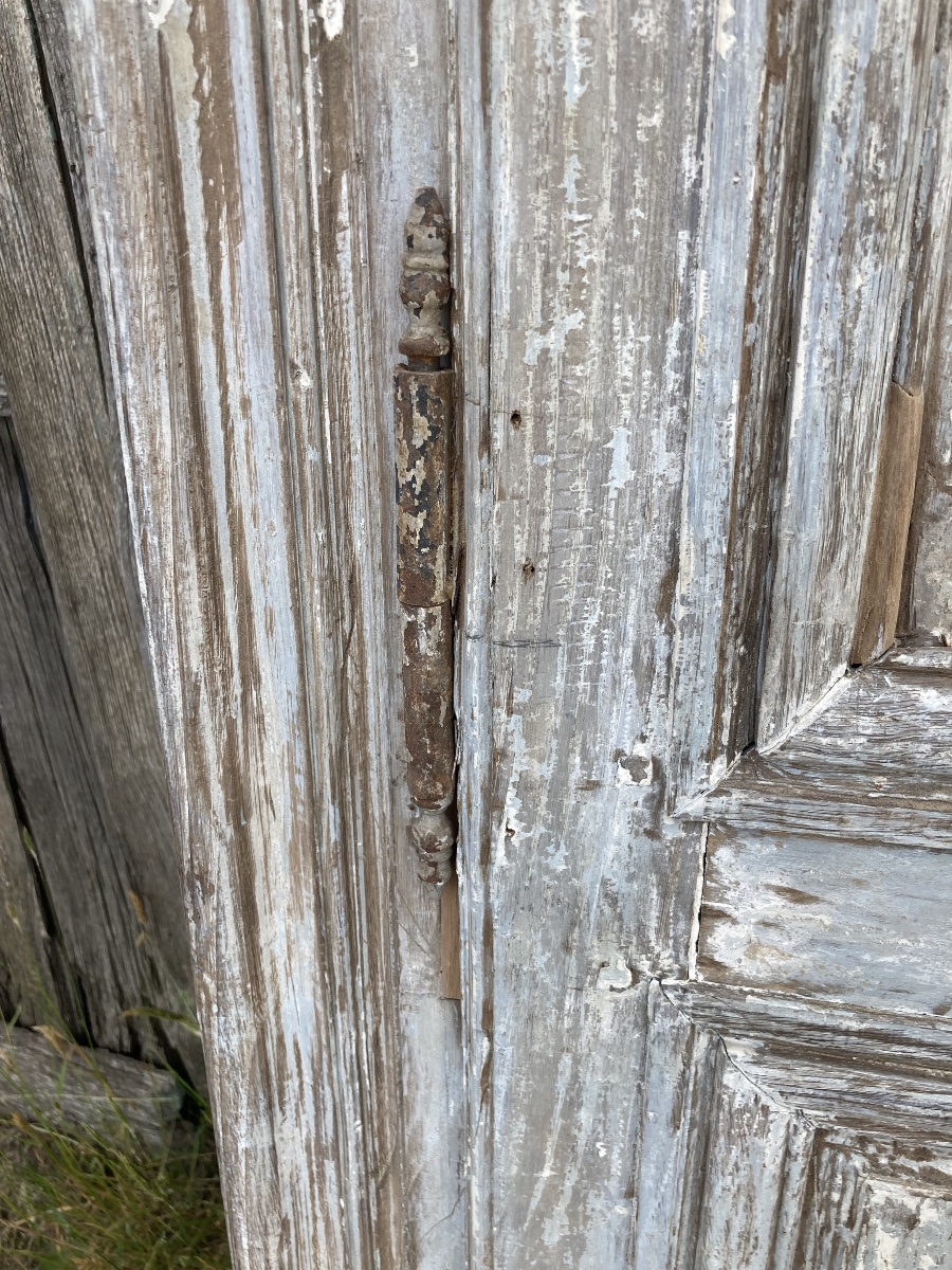 Paire de portes,  XVIIIÈME, en chêne. -photo-3