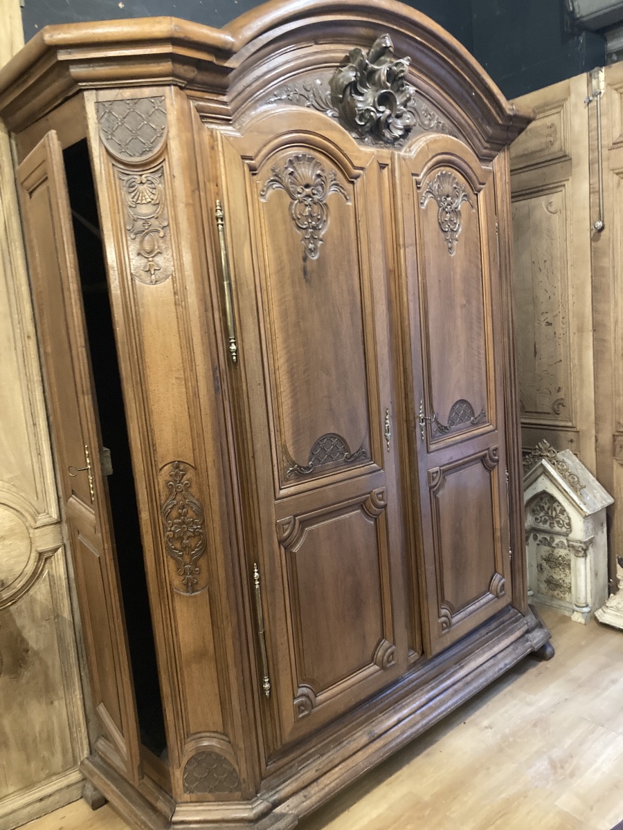 A Rare Four-door Gun Cabinet. Regency Period.-photo-2
