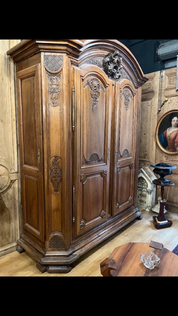 A Rare Four-door Gun Cabinet. Regency Period.