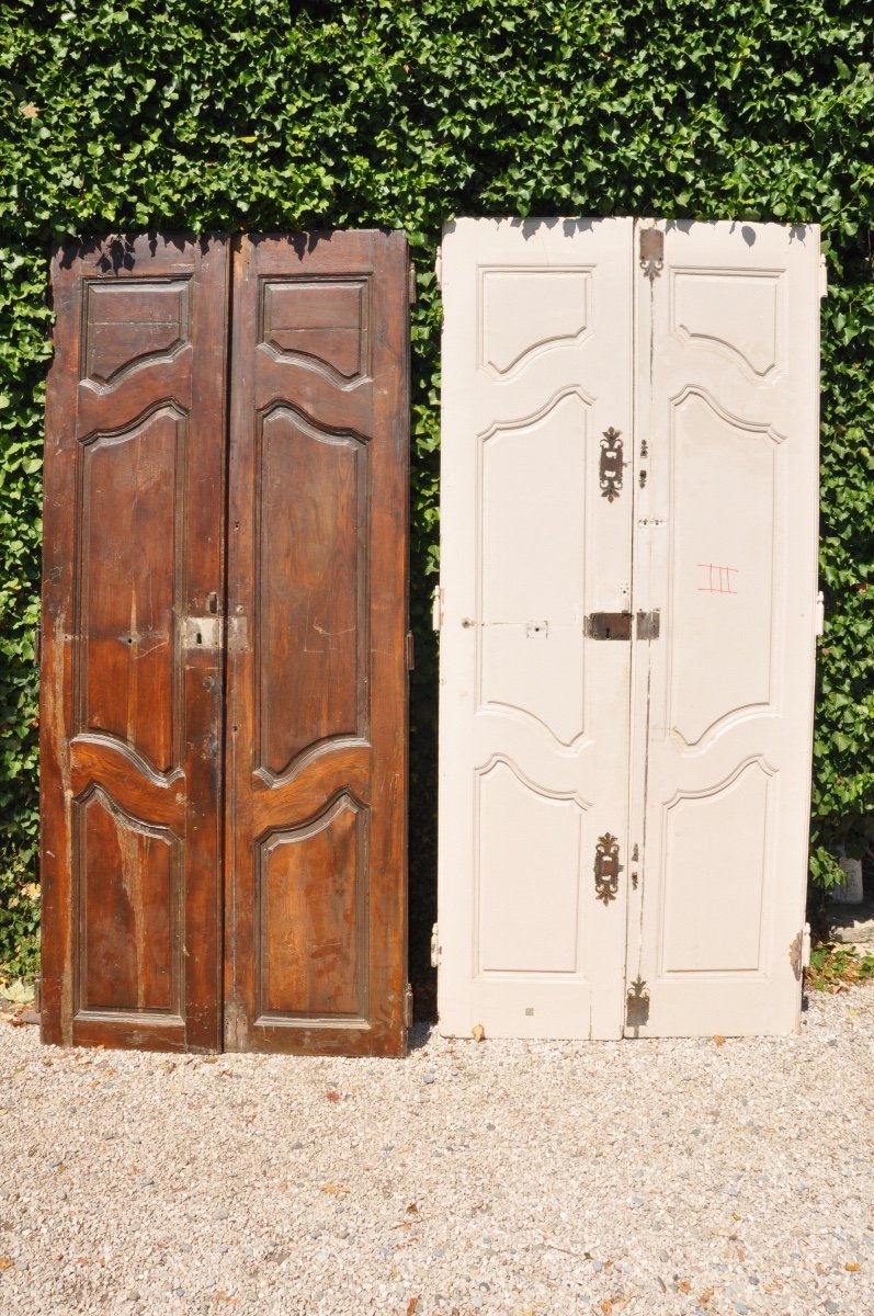 Antique Louis XV Double Sided Communication Doors-photo-2