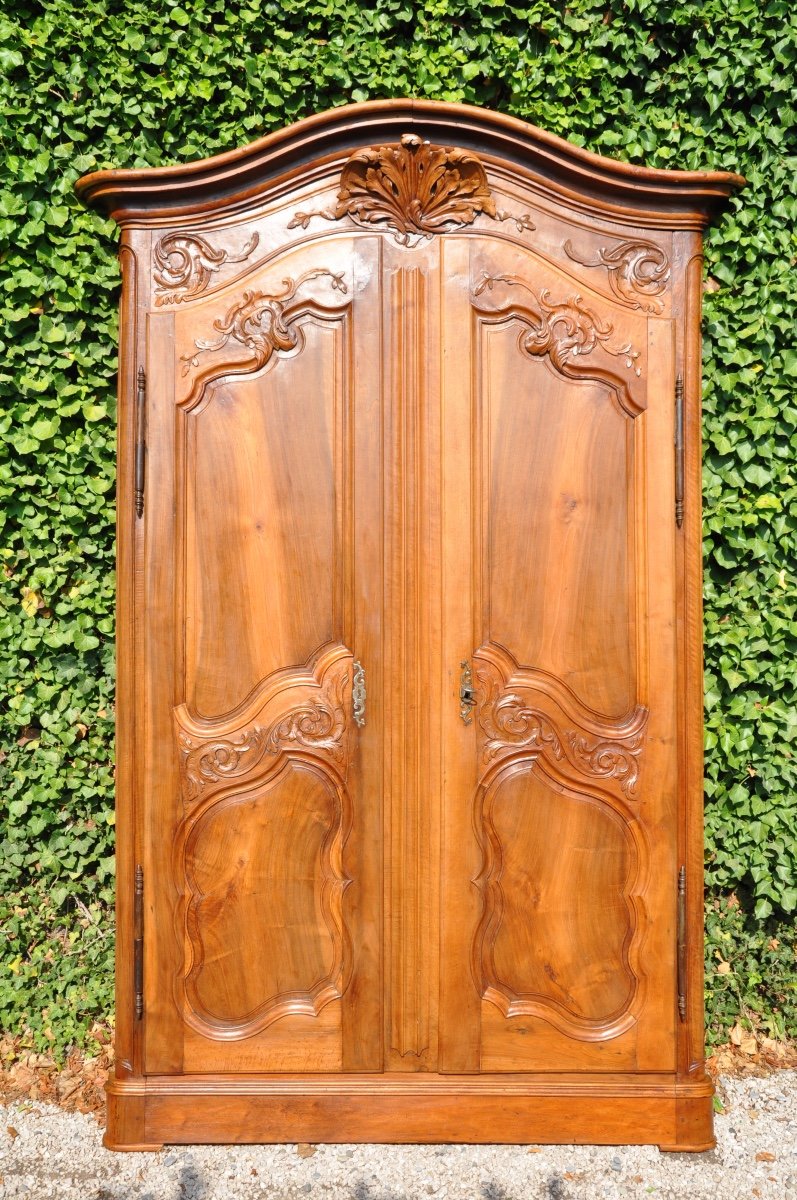 Door Old Woodwork Provençal Facade In Walnut