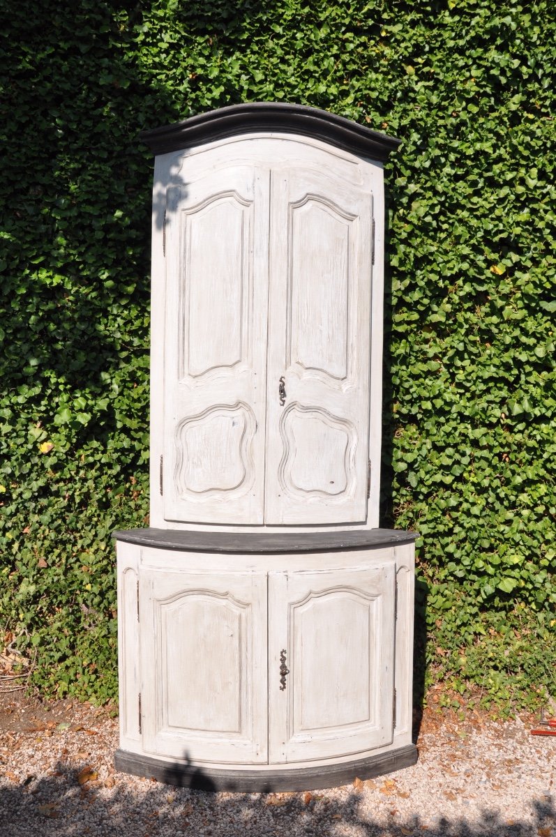 Porte Ancienne Boiserie Façade D’encoignure Provençale Galbée 