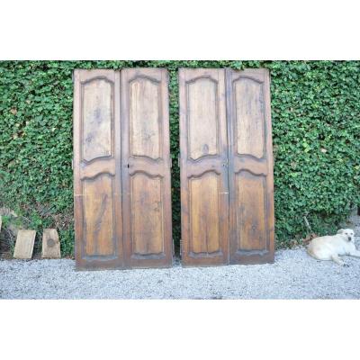 Two Pair Of Communication Doors Two Louis XV Gates