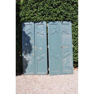 Antique Louis XV Double Sided Communication Doors