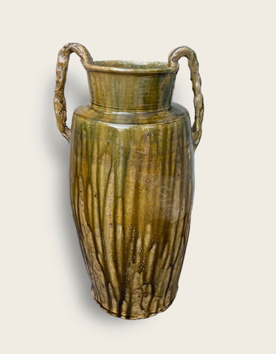 Large Vat Vase, Thomas Cartier. Saint Amand En Puisaye-photo-1