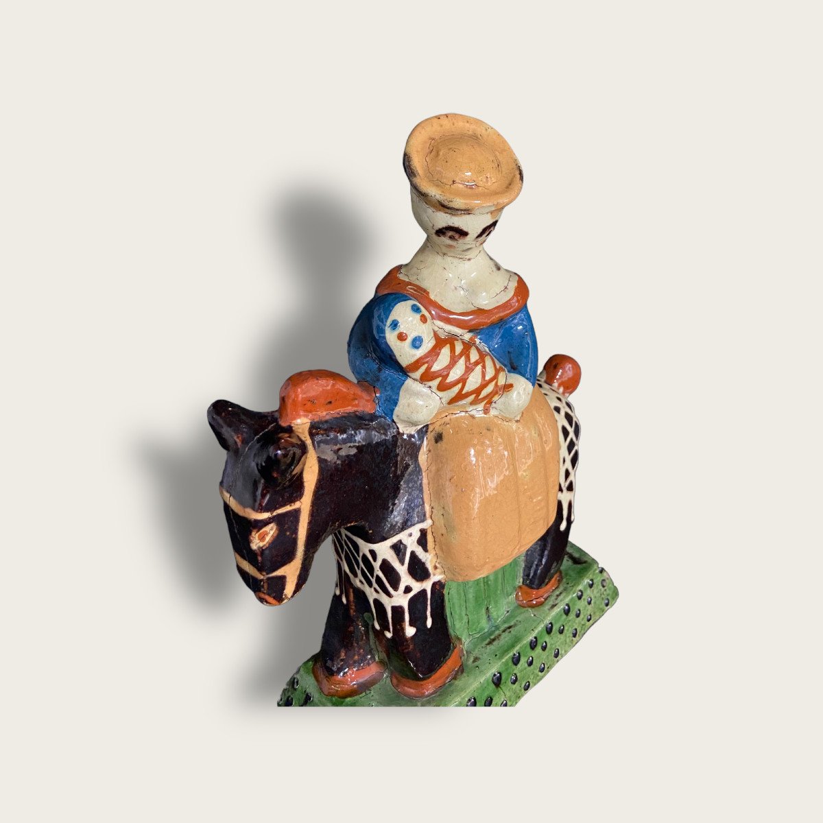 Primavera Soufflenheim, The Flight Into Egypt Figurine-photo-4