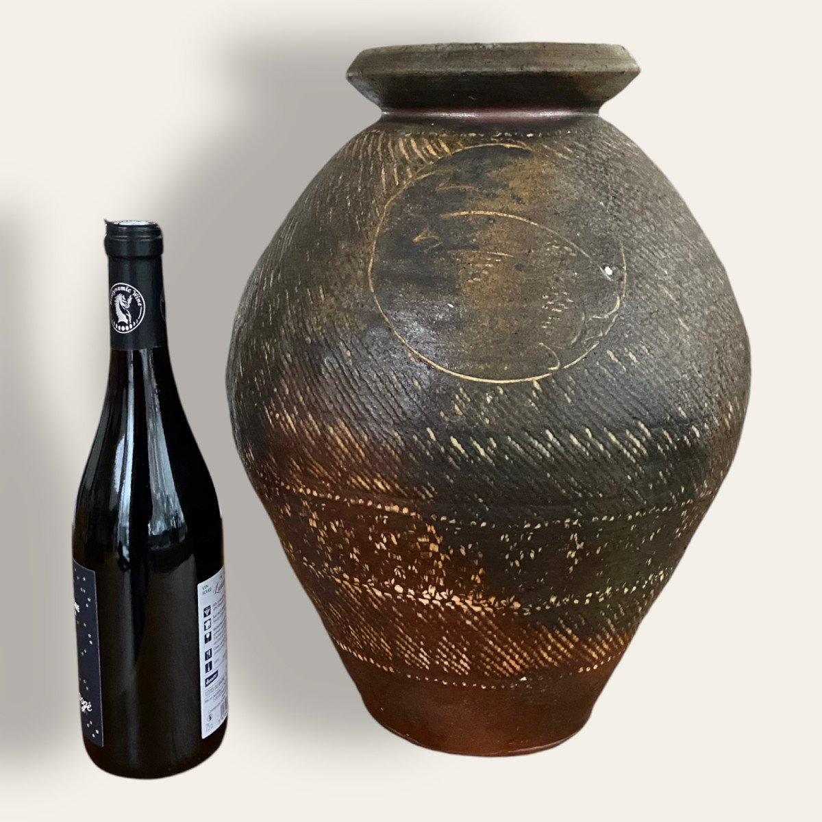 Steen  Kepp, Grand Vase En Grès De La Borne-photo-2