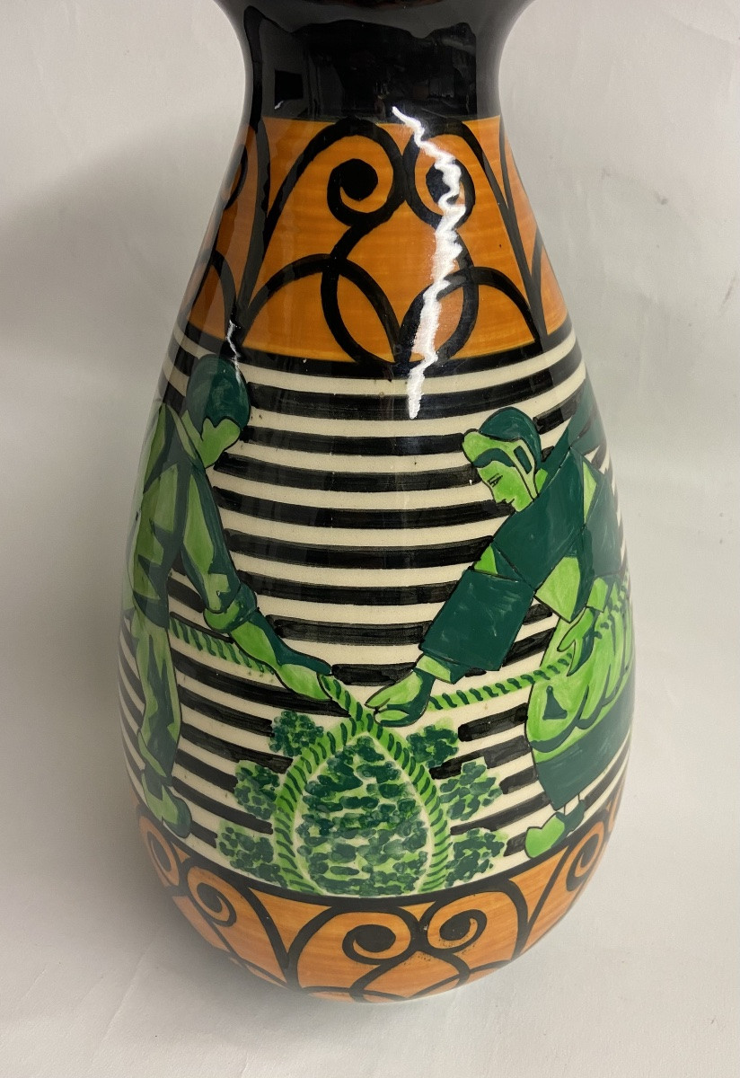 Paul Fouillen Vase, Quimper-photo-1