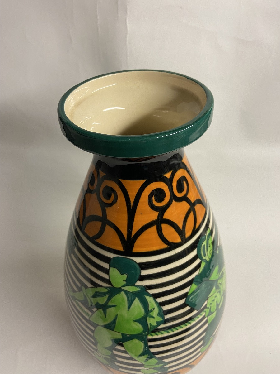 Paul Fouillen Vase, Quimper-photo-3