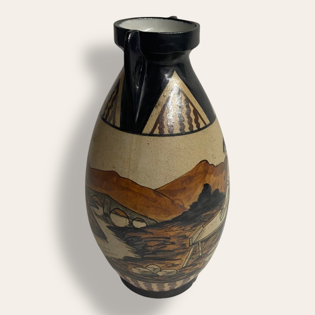 Ciboure Vase, The Espadrille Maker! Mauléon?-photo-4