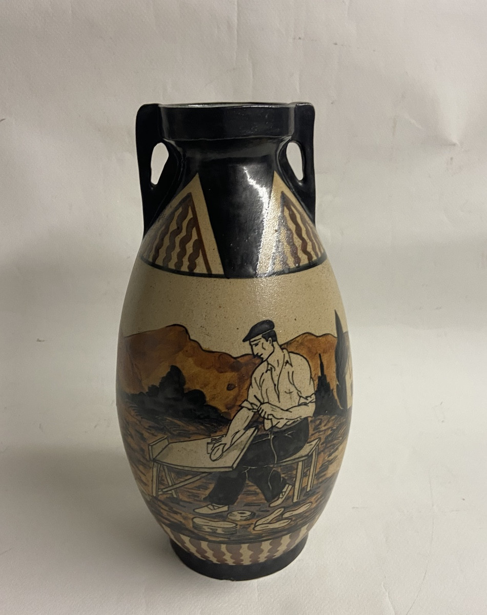 Ciboure Vase, The Espadrille Maker! Mauléon?