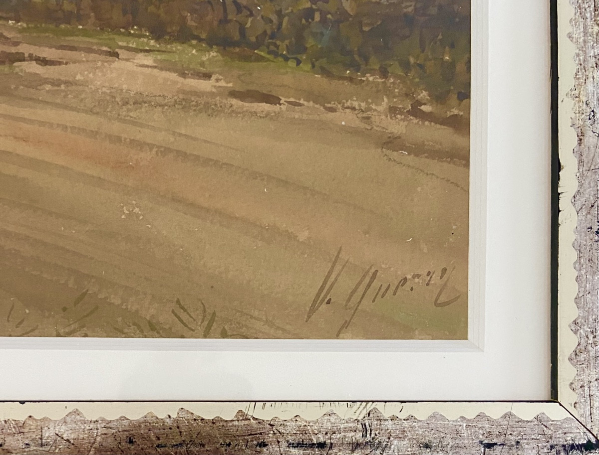 Victor Guerry, le Bourg de Batz sur mer, le moulin, les marais-photo-1