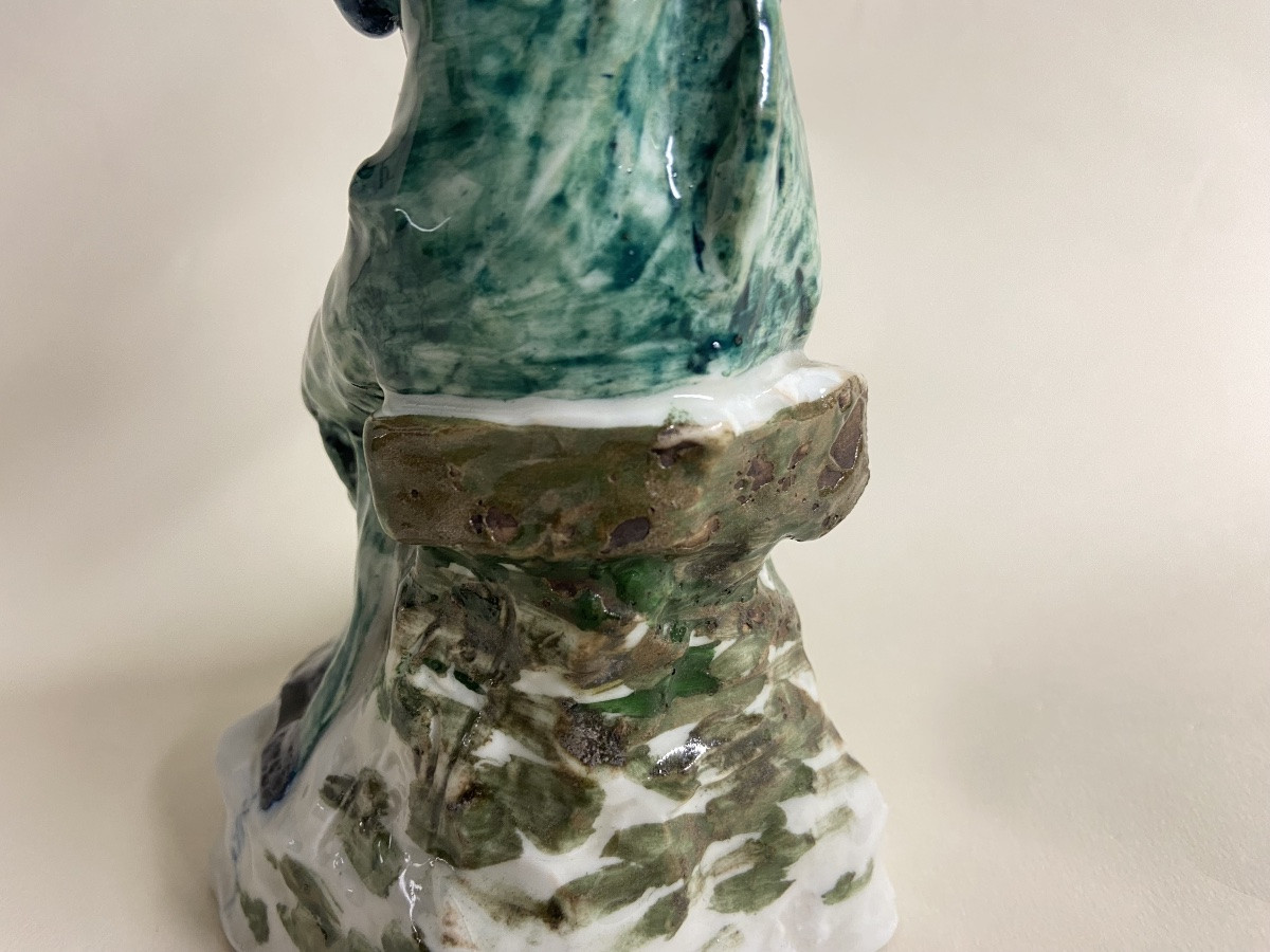 L'élégante au manchon, figurine par Van Den Streaten. Aloys-photo-4