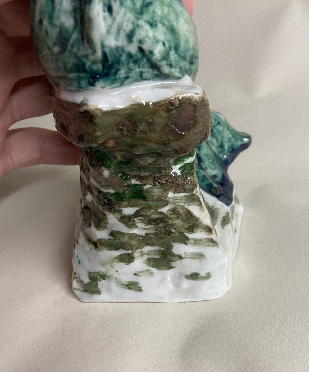 L'élégante au manchon, figurine par Van Den Streaten. Aloys-photo-6