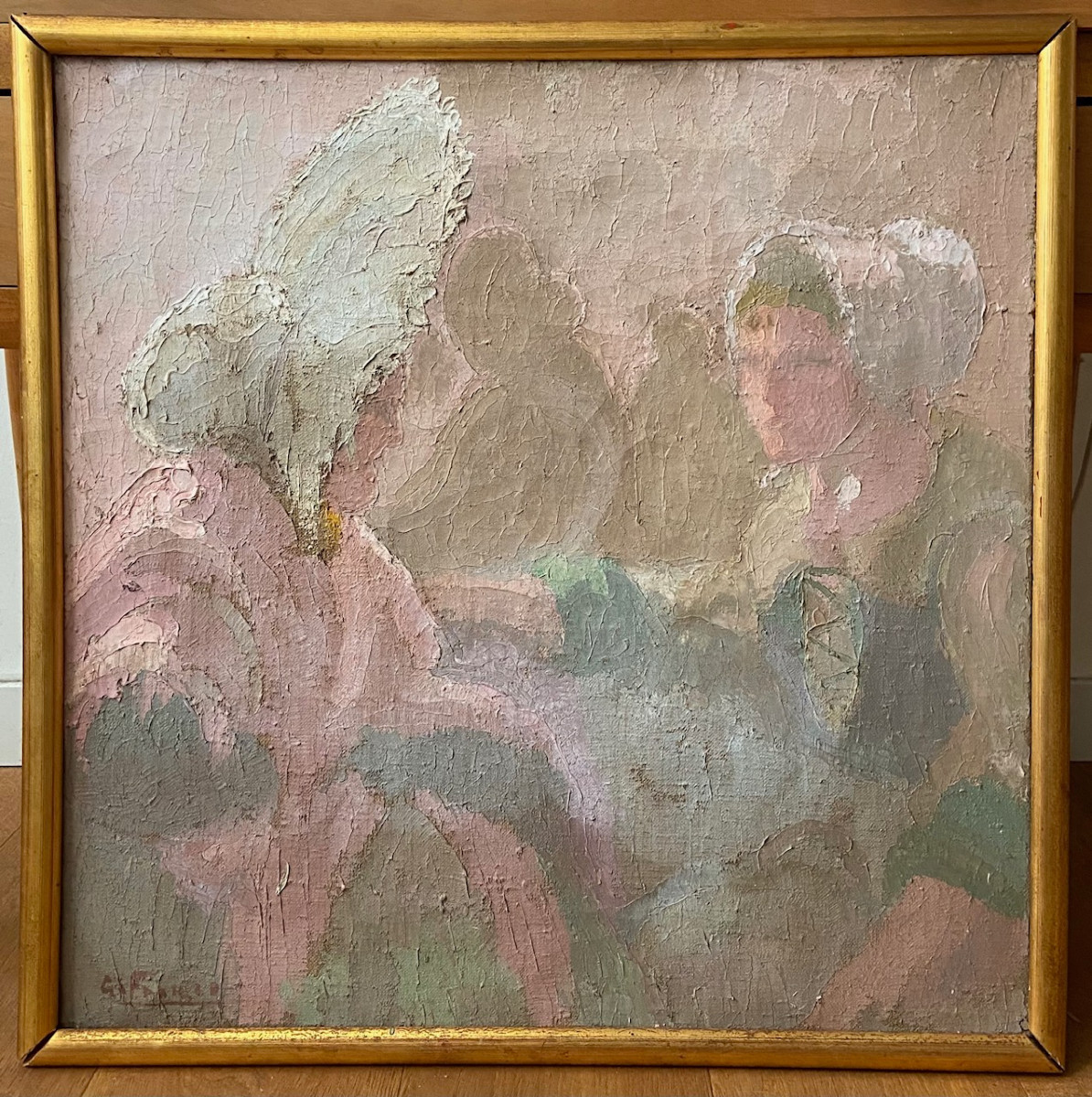 Gil Franco, les deux femmes à la coiffe. Boulogne sur Mer ?-photo-3