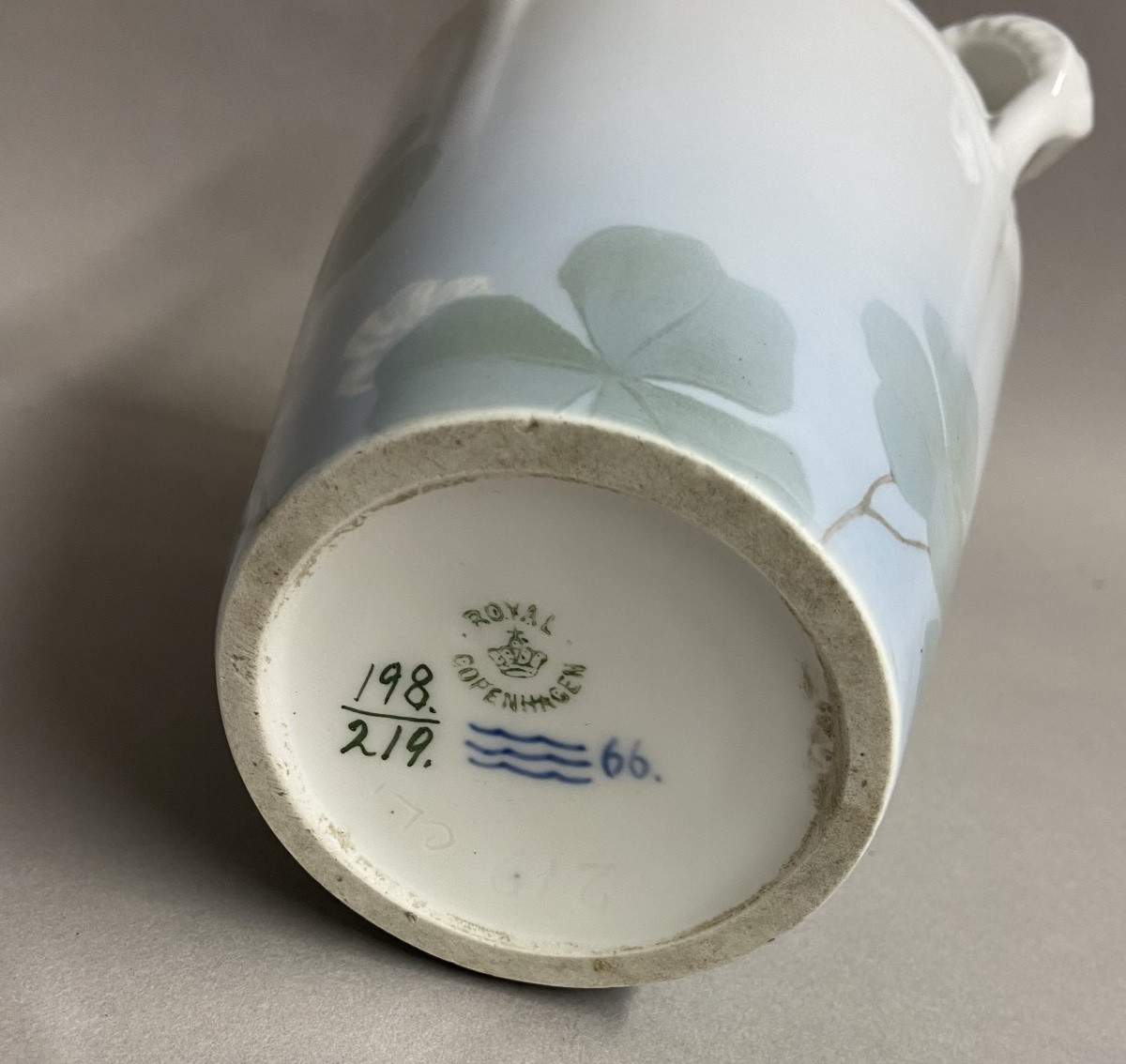  Vase Royal Copenhague, Danemark, rare décor ajouré-photo-8