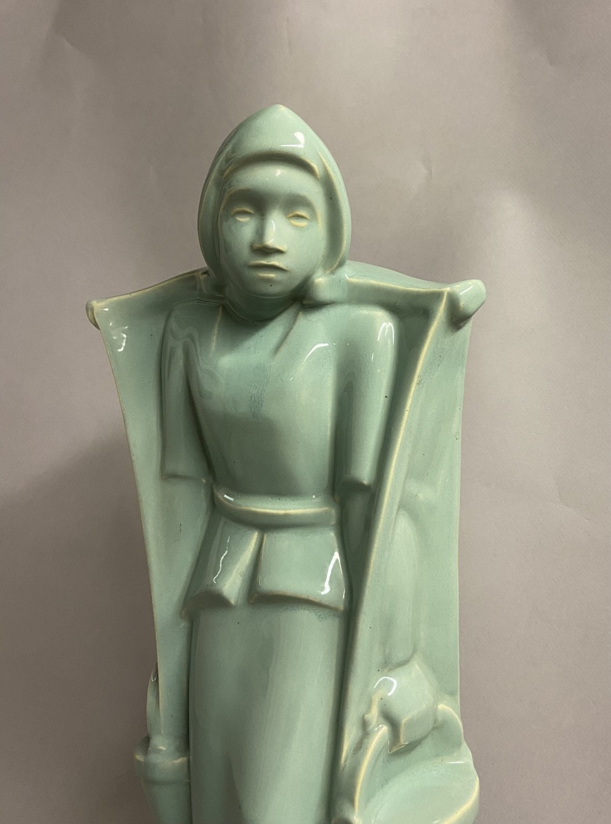 Villeroy et Boch, Luxembourg, rare sujet la femme porteuse d'eau-photo-3