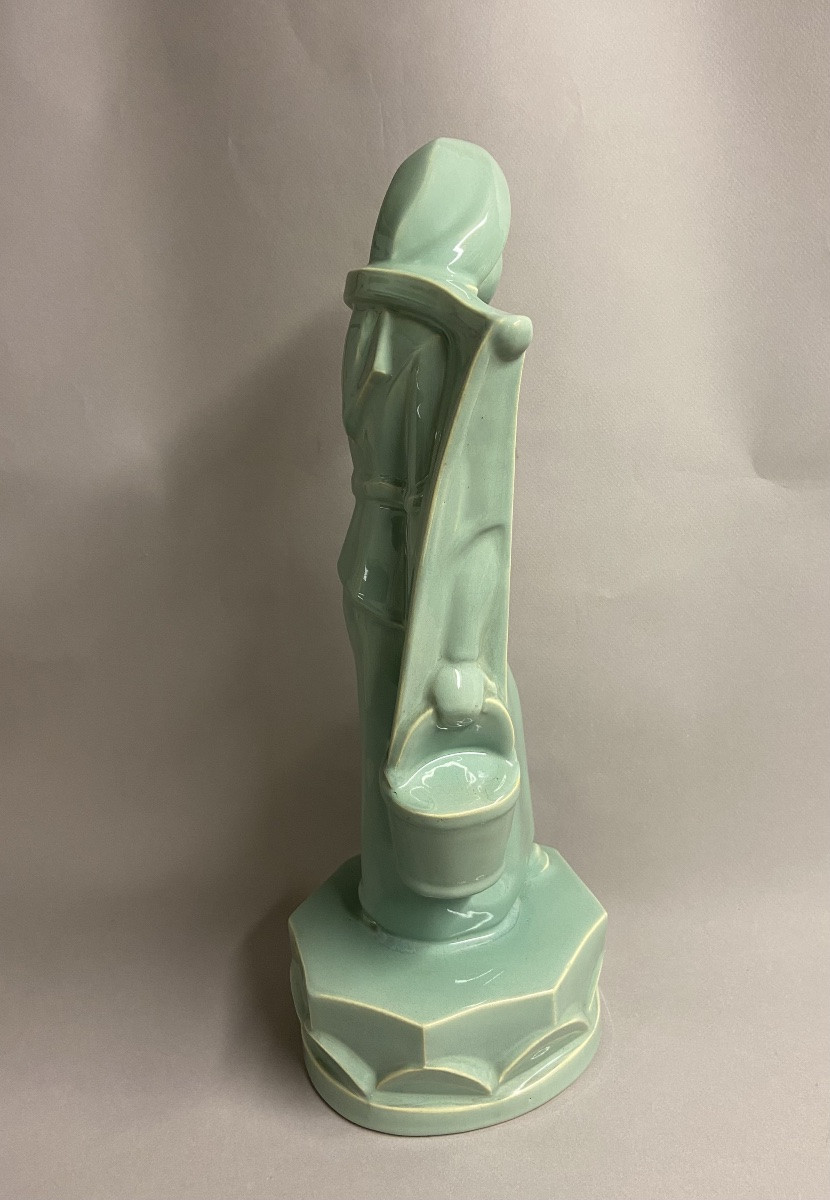 Villeroy et Boch, Luxembourg, rare sujet la femme porteuse d'eau-photo-2