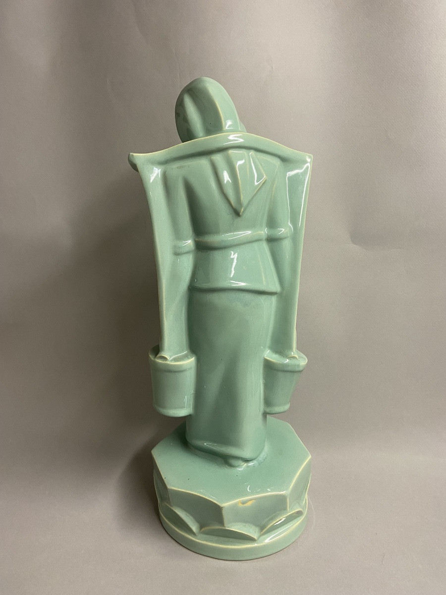 Villeroy et Boch, Luxembourg, rare sujet la femme porteuse d'eau-photo-5