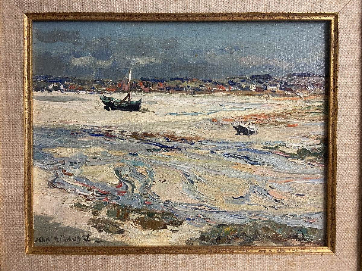 Jean Rigaud, la plage de Keremma, à Treflez, Finistère Bretagne-photo-2