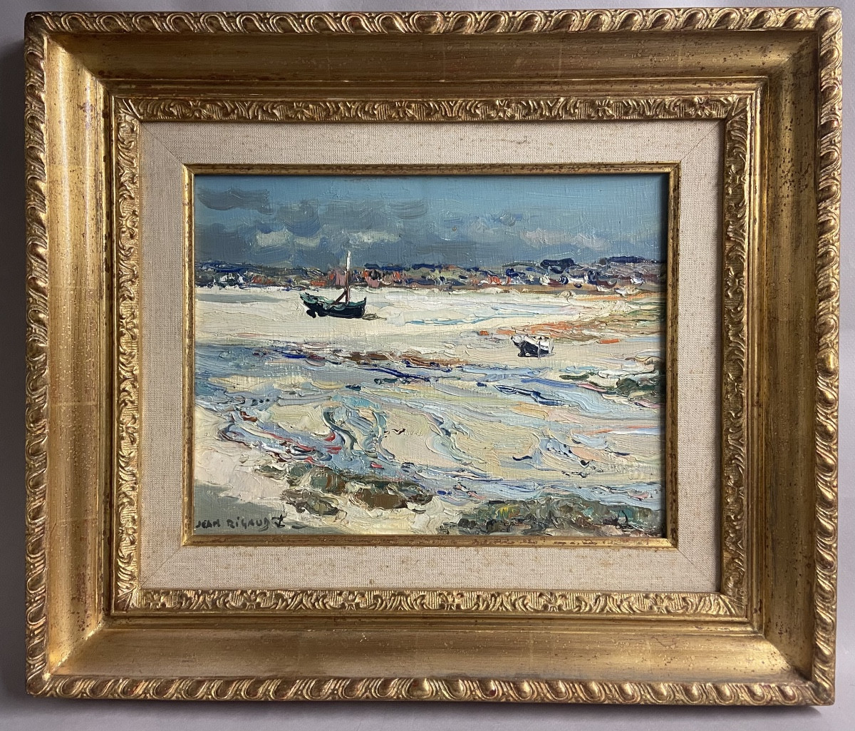 Jean Rigaud, la plage de Keremma, à Treflez, Finistère Bretagne