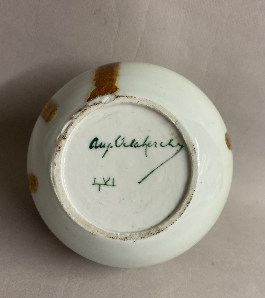 Auguste Delaherche, Porcelain Vase-photo-5