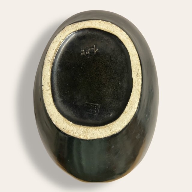 Marcel Guillot, A Stunning Black-glazed Vase. A Rare Piece-photo-2