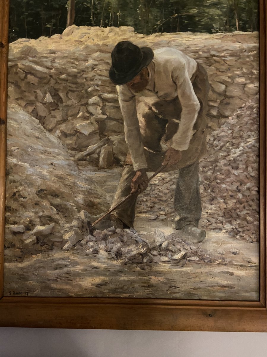 La Casseur De Pierres, Georges Huet. Carrière-photo-2