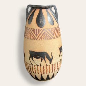 Ciboure Vase, Antelope Design