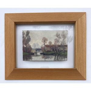 Christian Couillaud, Winter In The Marais. Vendée
