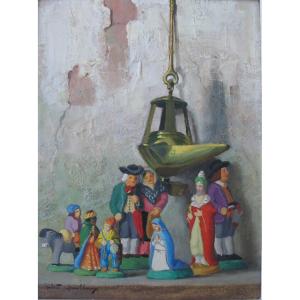 Robert Chailloux, La Crèche Et Les Santons. Noël