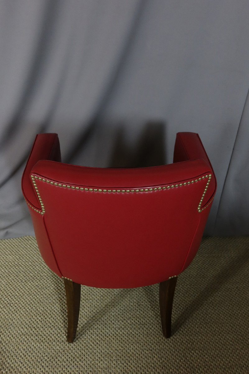  Fauteuil De Bureau Art Deco-photo-5