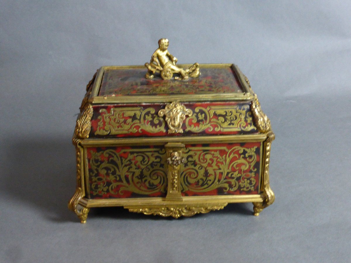 Jewelry Box Signed Tahan In Paris-photo-3