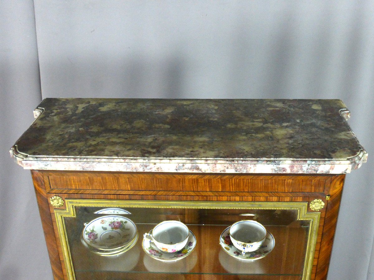 Vitrine Style Louis XVI-photo-2