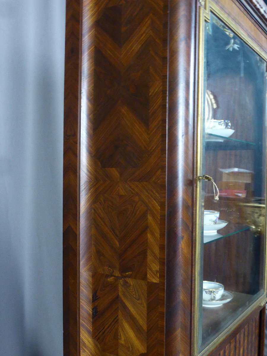 Vitrine Style Louis XVI-photo-3