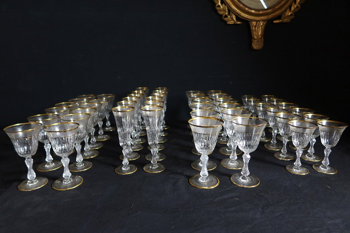 Service De Verres En Cristal De Saint Louis-photo-7